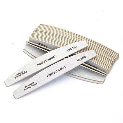 VitaCare™ ProBuffer Double-Sided Wooden Nail Files (10-Pack)