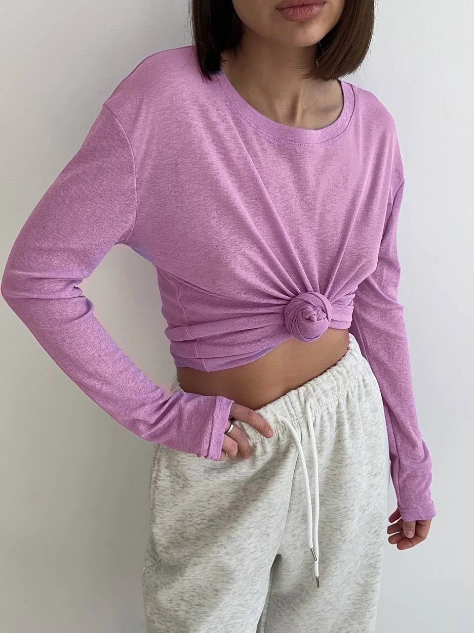 VitaCare™ SilkySoft Basic Knit Longsleeve Top