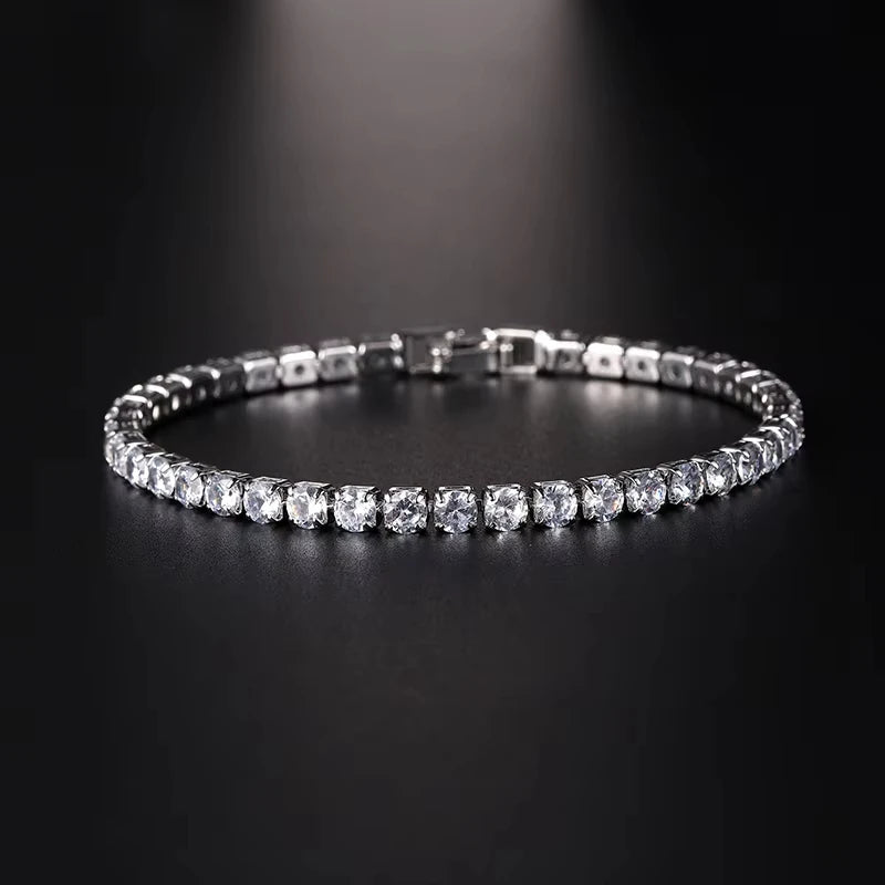 Luxury Gold & Silver Tone Princess Statement Bangle Bracelet