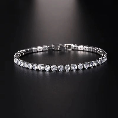 Luxury Gold & Silver Tone Princess Statement Bangle Bracelet