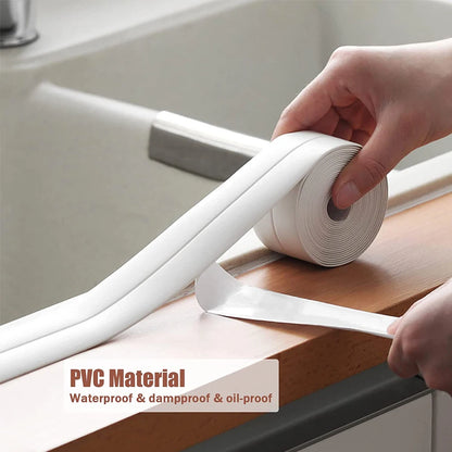 VitaHome™ SealPro Waterproof PVC Caulk & Corner Sealing Tape