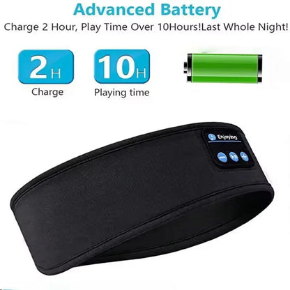 Vital™ 2-in-1 Bluetooth Sleep Headset & Sports Headband | Wireless Music Eye Mask