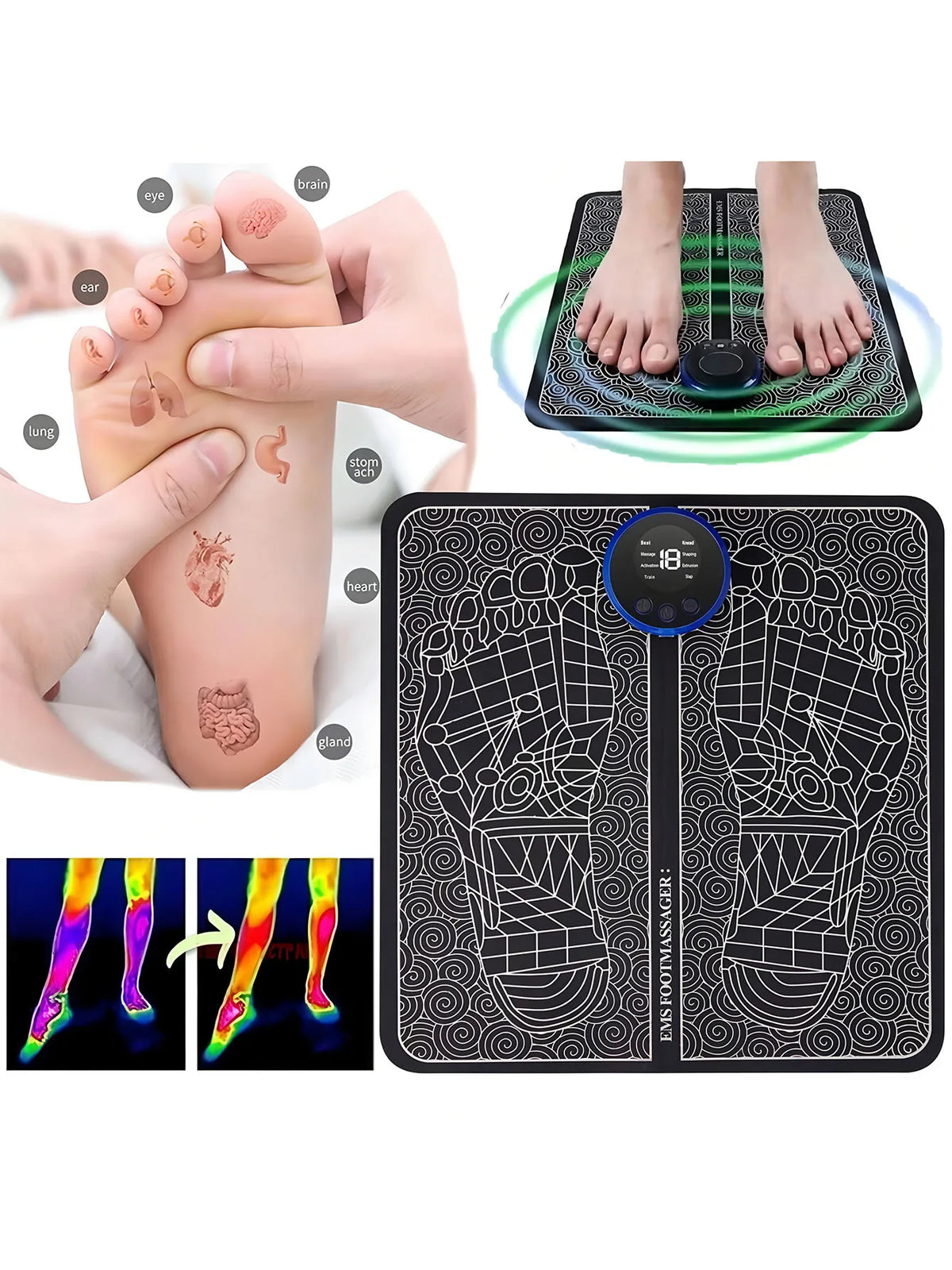 Vital™ Fußmassagegerät elektrisch – Ansicht 2