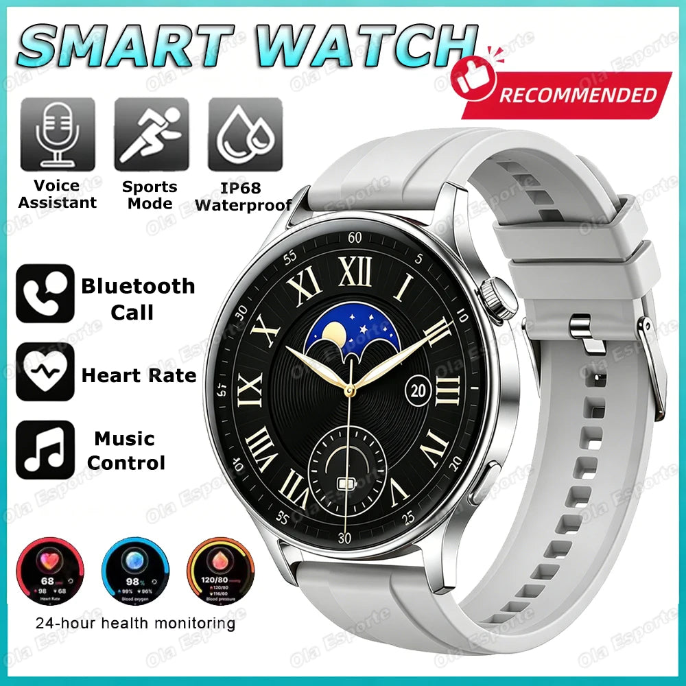 Smartwatch mit Bluetooth-Anruf für Damen und Herren – Ansicht 8