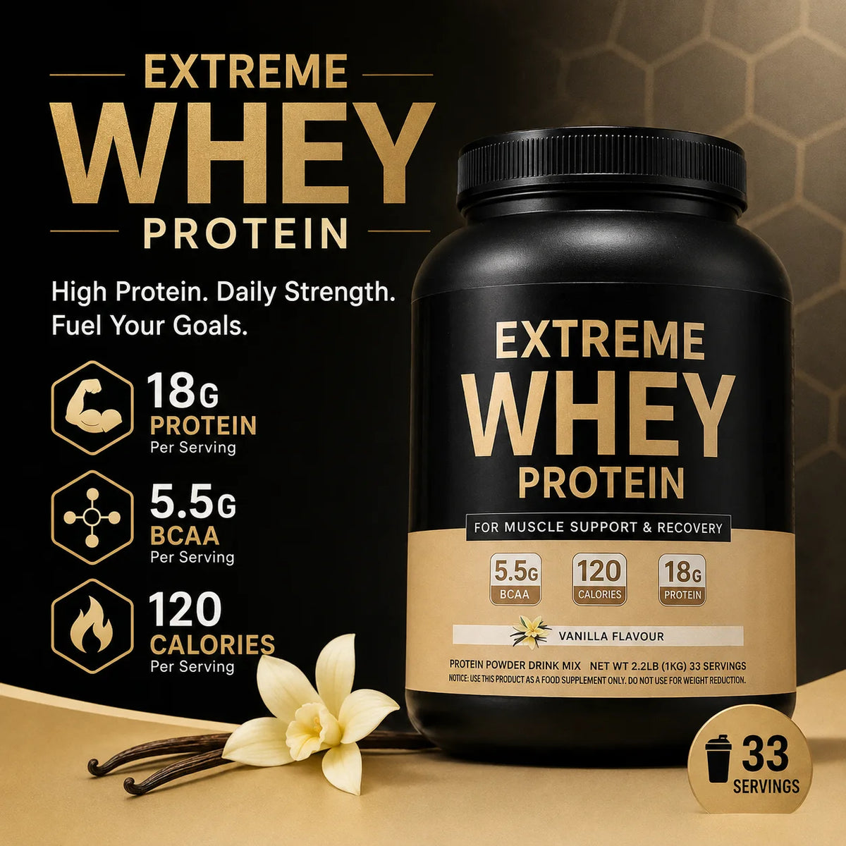 Proteinpulver 18 g