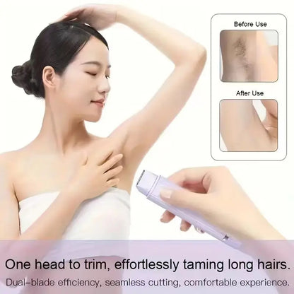 Vital™ 2-in-1 Portable Painless Electric Shaver & Hair Removal Device