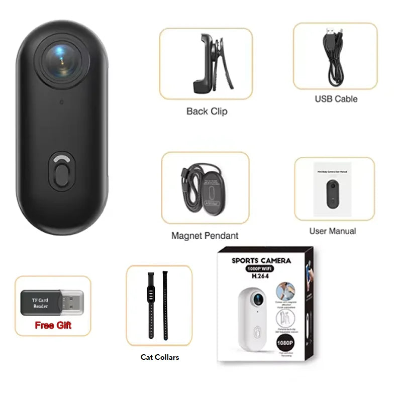 VitaHome™ VelocityX 4K Waterproof Action & Helmet Sports Camera