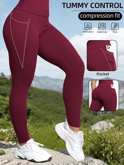 Vital™ UtilityFlex High-Waist Pocketed Push-Up Yoga Leggings