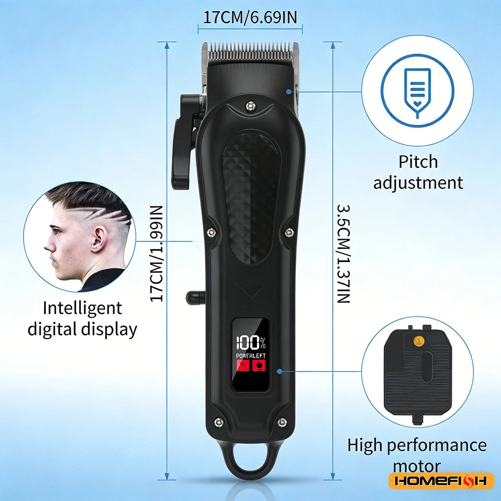 Haarschneider und Barttrimmer kabellos USB – Ansicht 5