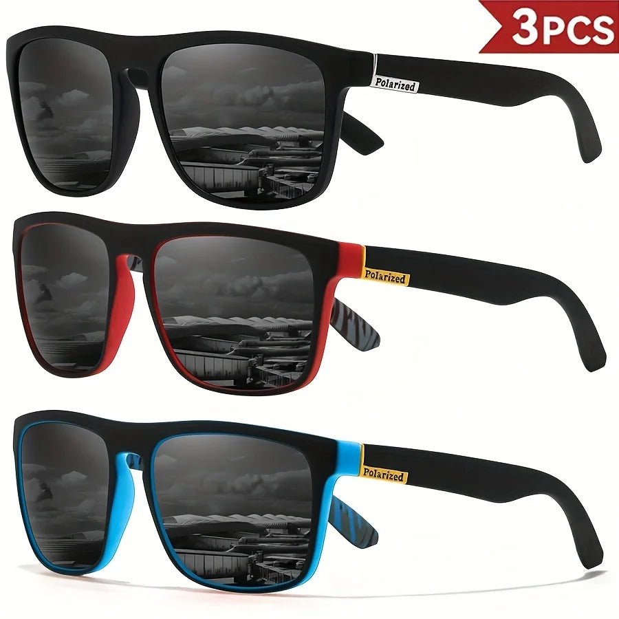 VitaCare™ ShadowShield Polarized Classic Square Sports Sunglasses