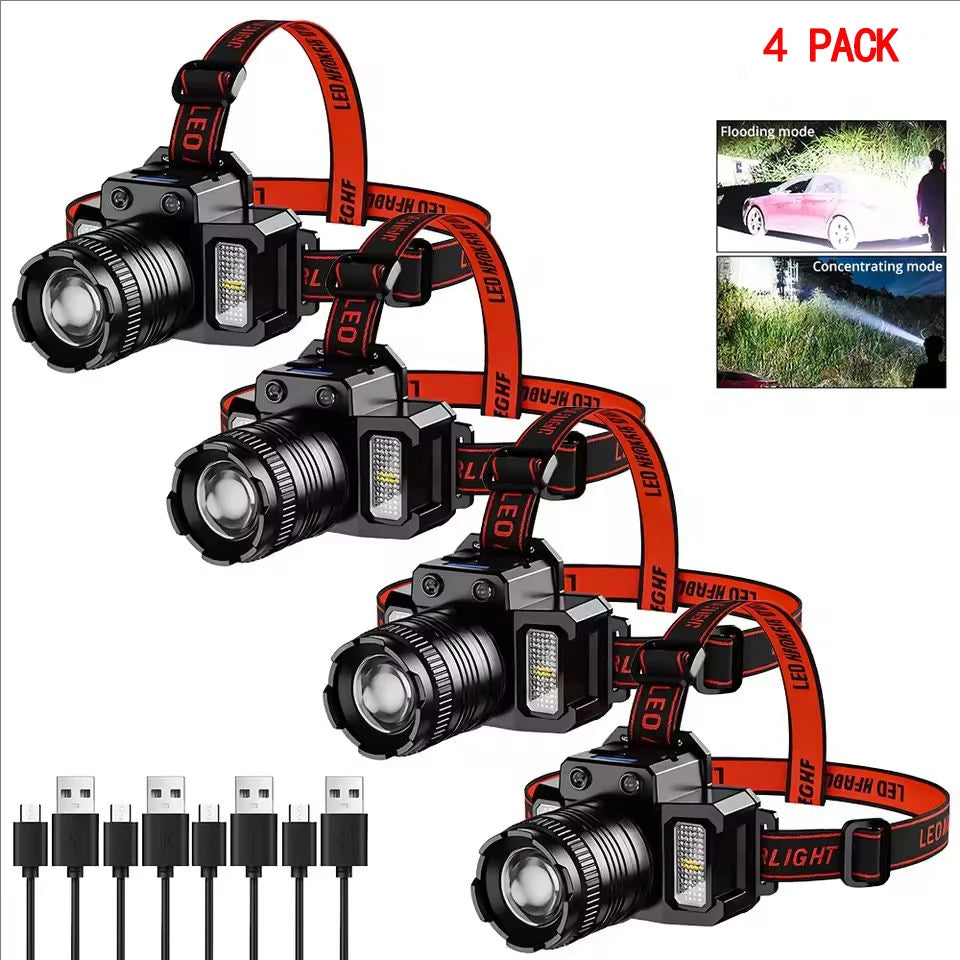 STARMAP LED Rechargeable Motion Sensor Outdoor Headlamp