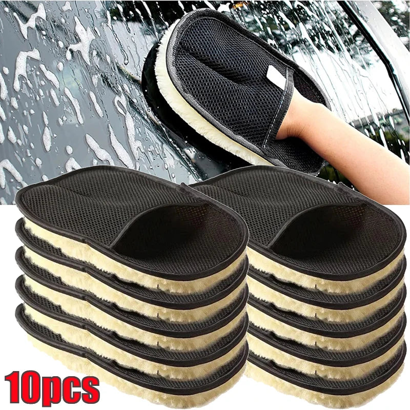 VitaHome™ GlossMitt Microfiber Chenille Car Wash & Polishing Glove