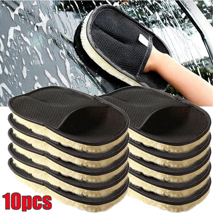 VitaHome™ GlossMitt Microfiber Chenille Car Wash & Polishing Glove