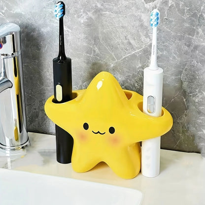 Vital™ StarSmile Cute Toothbrush Holder & Bathroom Organizer
