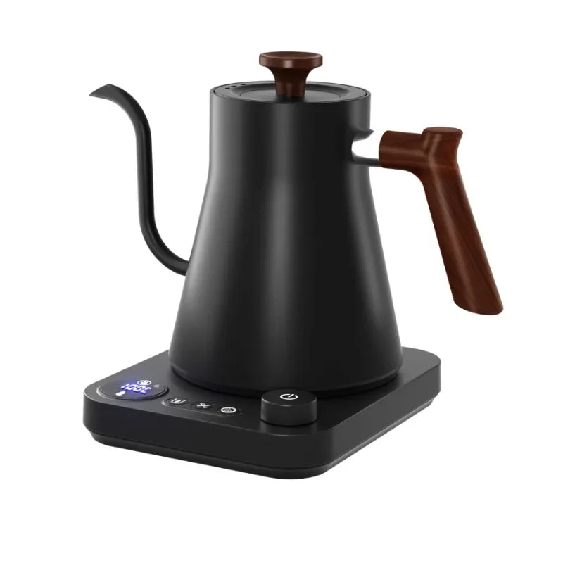 Vital™ Electric Gooseneck Kettle 900ml | Smart Temperature Control Coffee & Tea Pot