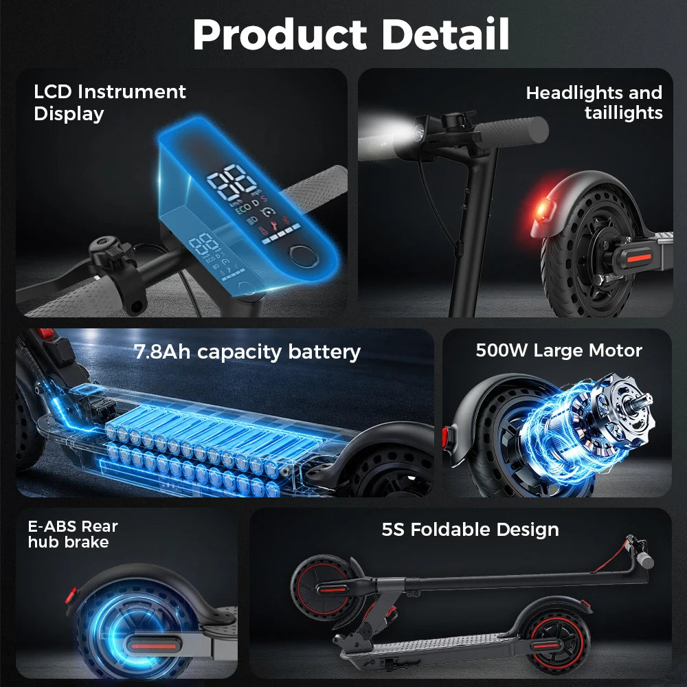 VitaHome™ UrbanGlide W3C EU 8.5" Electric Scooter