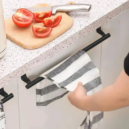 VitaHome™ DrapePro Stainless Steel Over-the-Door Towel Rack