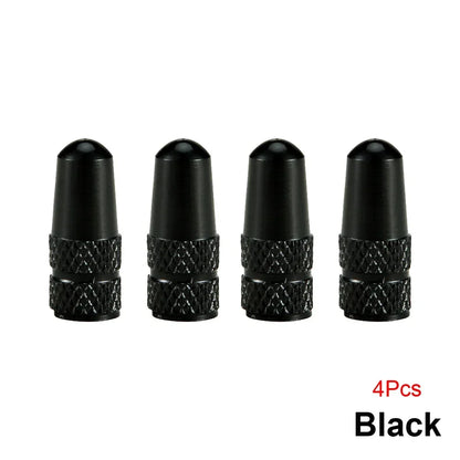 4PCS Aluminum Alloy Presta Valve Caps For Road MTB Track Racing Bike Tires French Valve Wheel Tube Covers – Ansicht 12