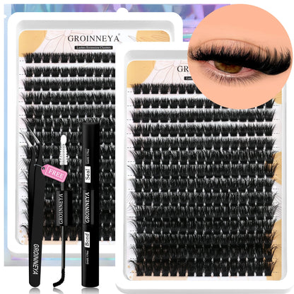 VitaCare™ LashPro DIY Salon-Grade Cluster Eyelash Extension Kit