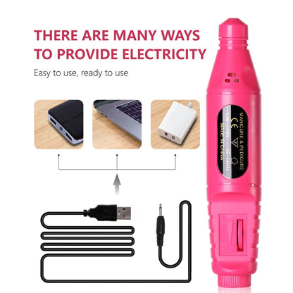 VitaCare™ ProStudio 6-in-1 Electric Nail Drill & Manicure Kit