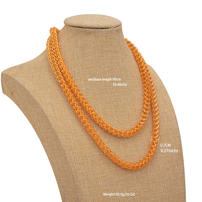 Schmuckset in Goldoptik mit Blütenmotiv – Ansicht 12