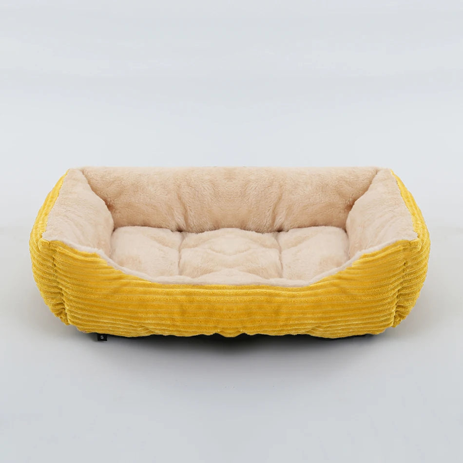 Hundebett aus Plüsch eckig – Ansicht 15