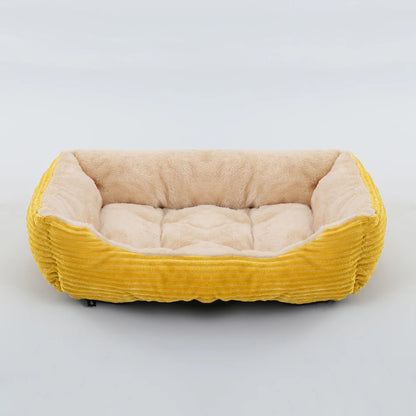 Hundebett aus Plüsch eckig – Ansicht 15