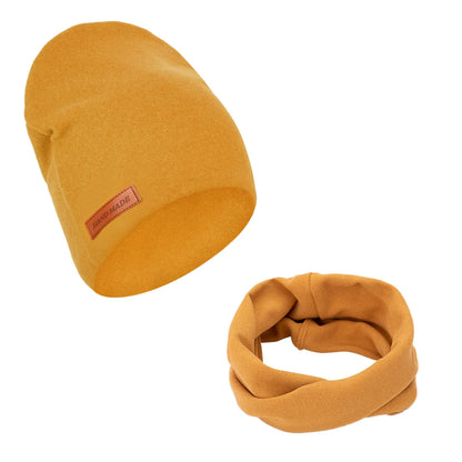 VitaHome™ CashmereKnit Baby Turban Hat & Scarf Set