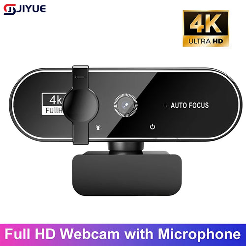 VitaCar™ StreamView 4K Autofocus Pro Webcam with Dual Mic