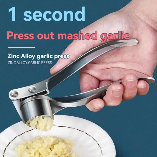 Garlic Press Anti-Skid Thickened Garlic Clip Multifunctional