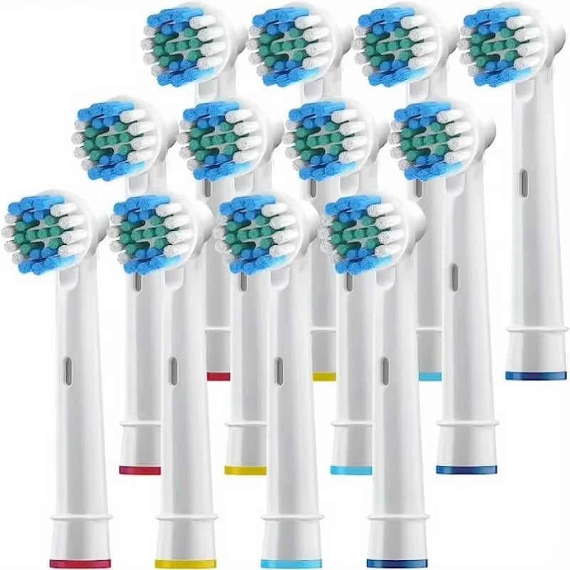 Replacement Toothbrush Heads Compatible with Oral-B (Multi-Pack)