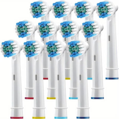 Replacement Toothbrush Heads Compatible with Oral-B (Multi-Pack)