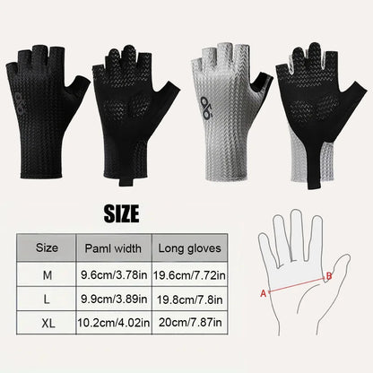 GTUBIKE Summer Breathable Half-Finger Cycling Gloves