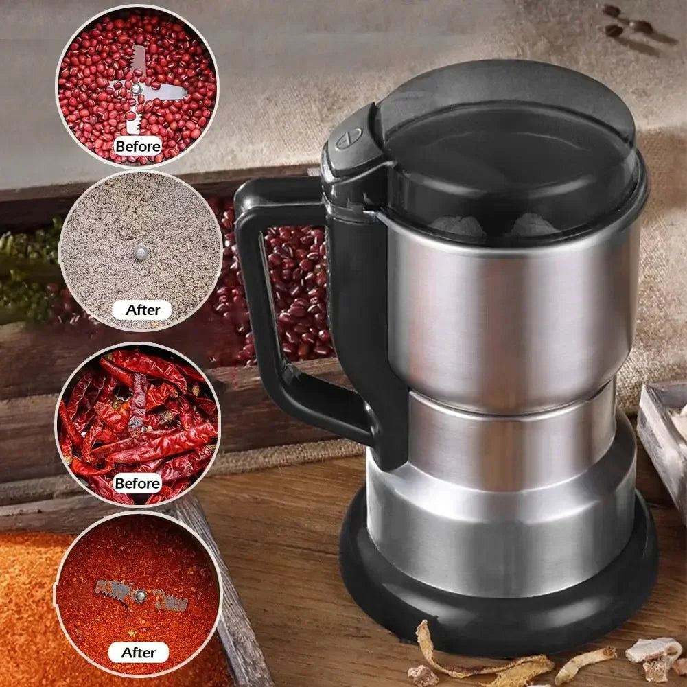 Kaffeemühle elektrisch für Bohnen, Nüsse und Gewürze