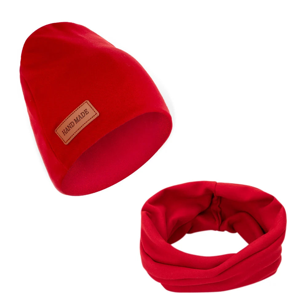 VitaHome™ CashmereKnit Baby Turban Hat & Scarf Set