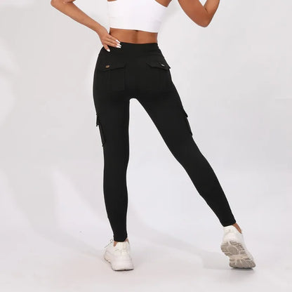 Vital™ ContourLuxe High-Waist Pocketed Nude-Feel Yoga Leggings