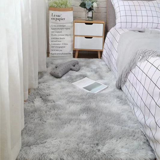 Teppich flauschig rutschfest für das Schlafzimmer
