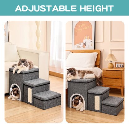 Hundetreppe 3 Stufen für Bett und Sofa faltbar – Ansicht 6