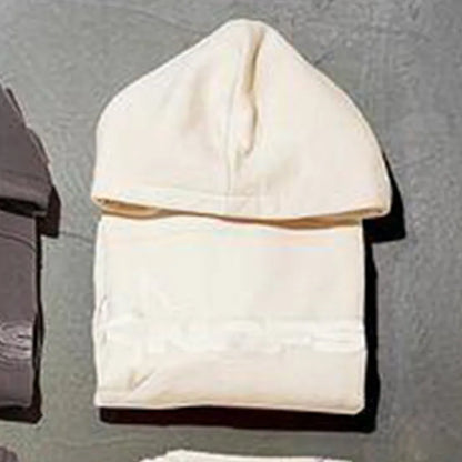 Vital™ StreetCore Oversized Letter-Embroidered Y2K Hoodie