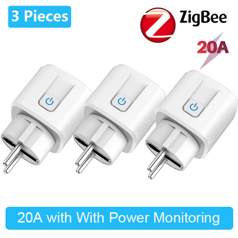 Smarte Steckdose ZigBee mit Verbrauchsmessung 16 A – Ansicht 12