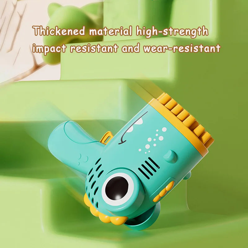 VitaHome™ DinoBlast 40-Hole Electric Bubble Gun – Ansicht 5