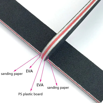 VitaCare™ ProShape Straight Emery Board Nail Files (5-Pack)
