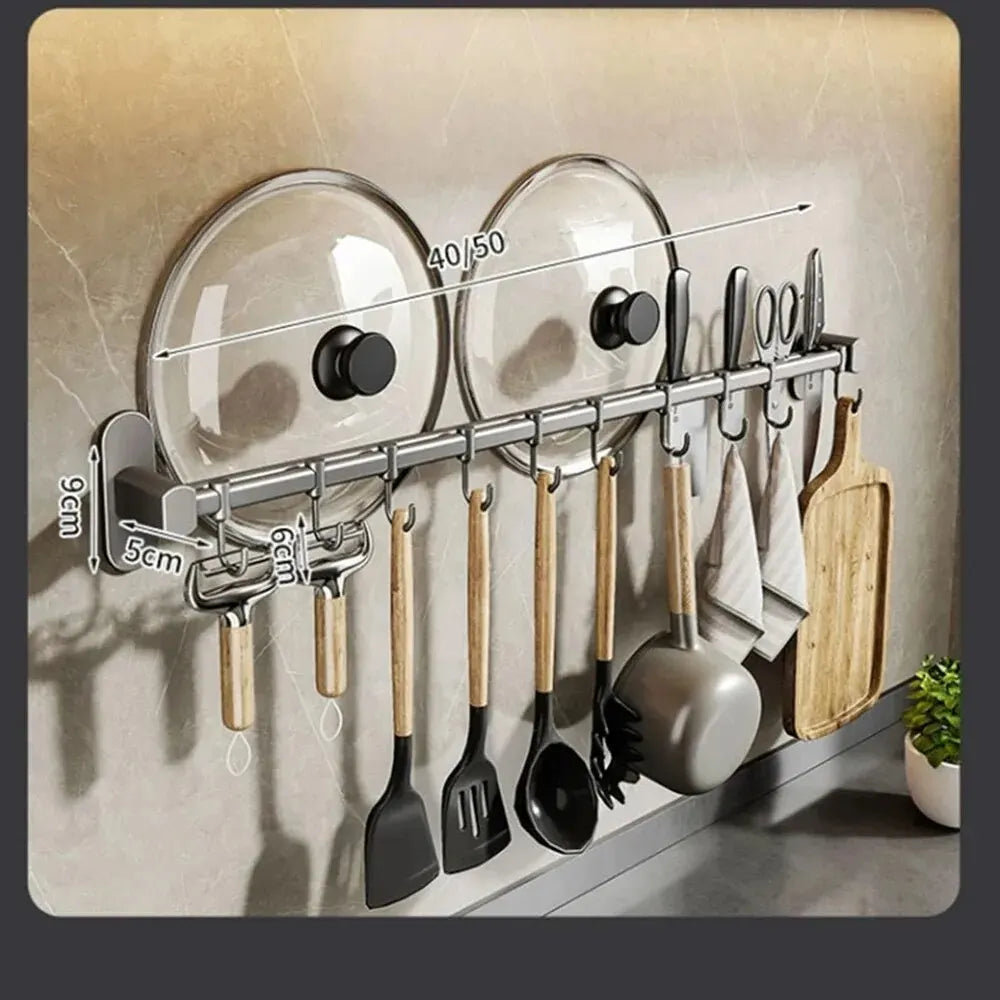 Vital™ MountFlex No-Drill Kitchen Wall Organizer Rack