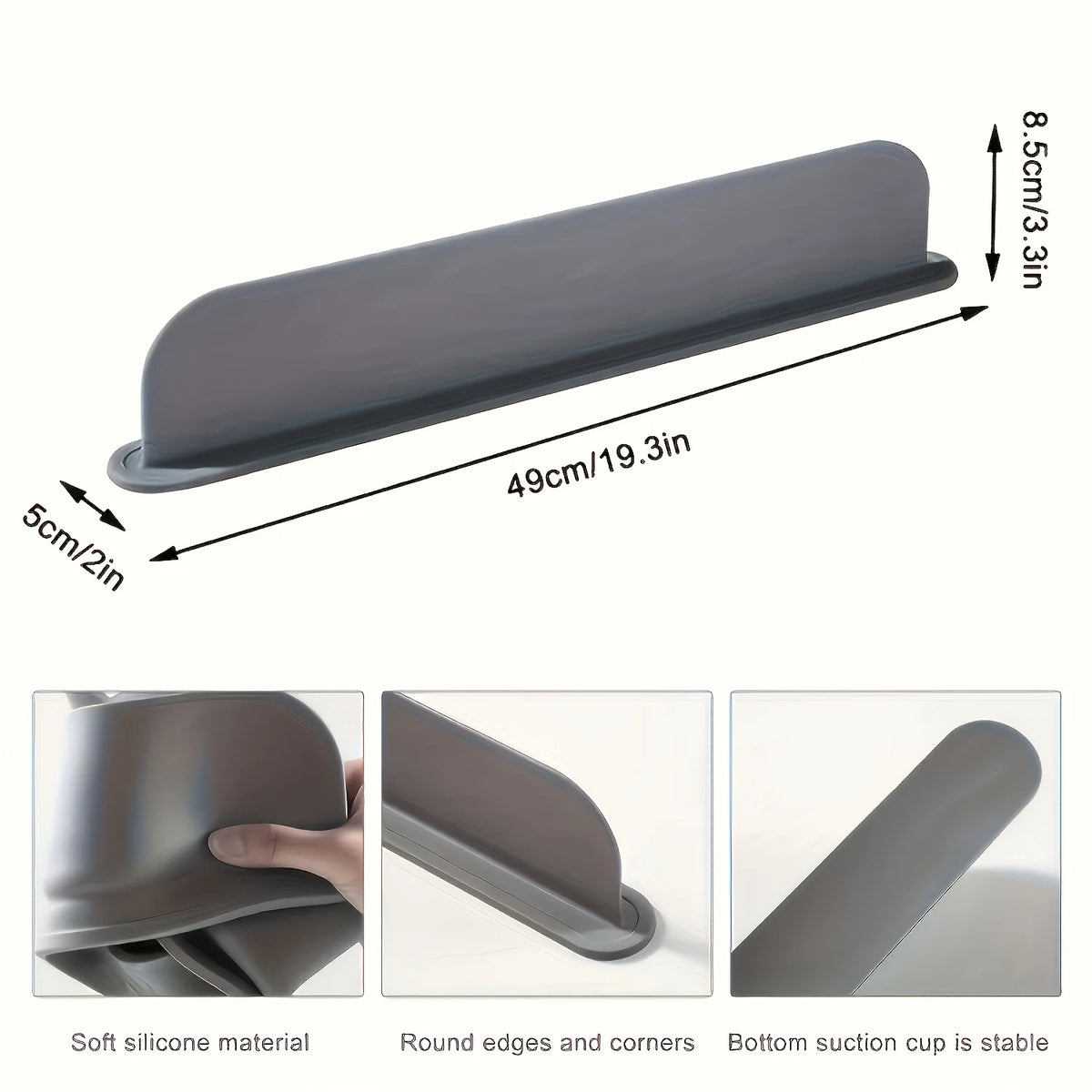 Vital™ HydroGuard Silicone Sink Splash Guard