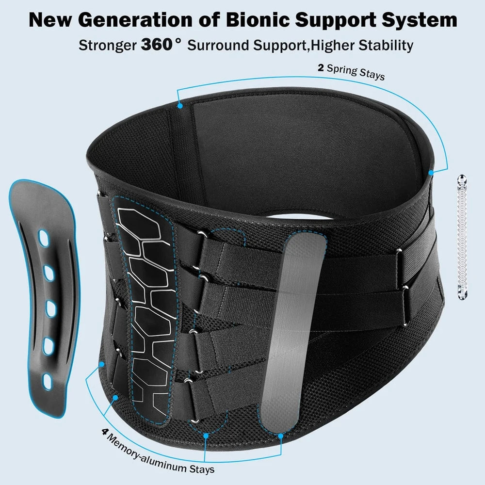 VitaCare™ OrthoFlex Ergonomic Lower Back & Lumbar Support Belt