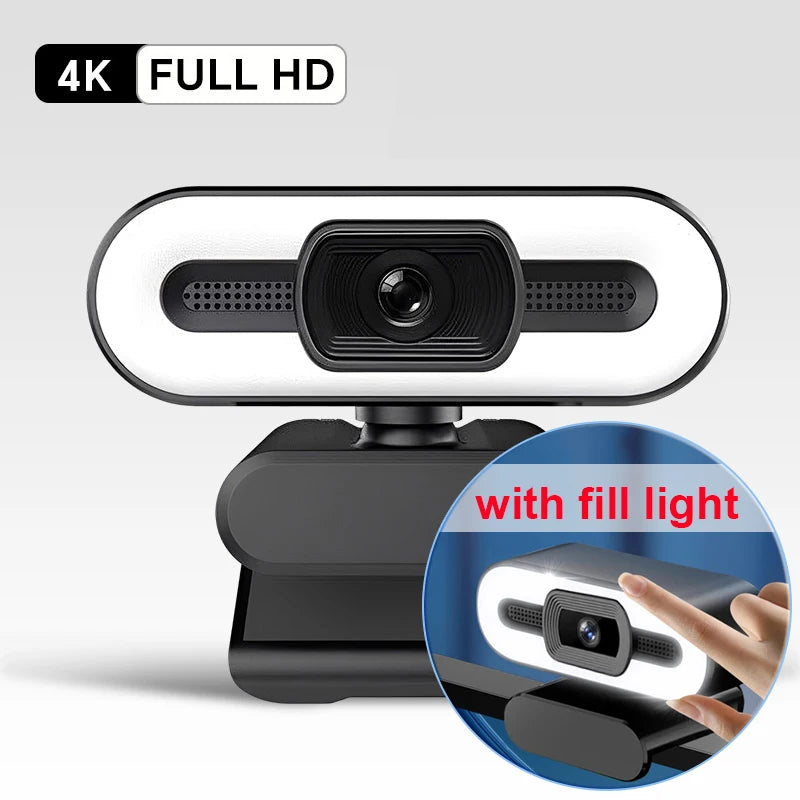 VitaCar™ StreamView 4K Autofocus Pro Webcam with Dual Mic