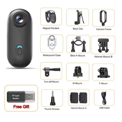 VitaHome™ VelocityX 4K Waterproof Action & Helmet Sports Camera