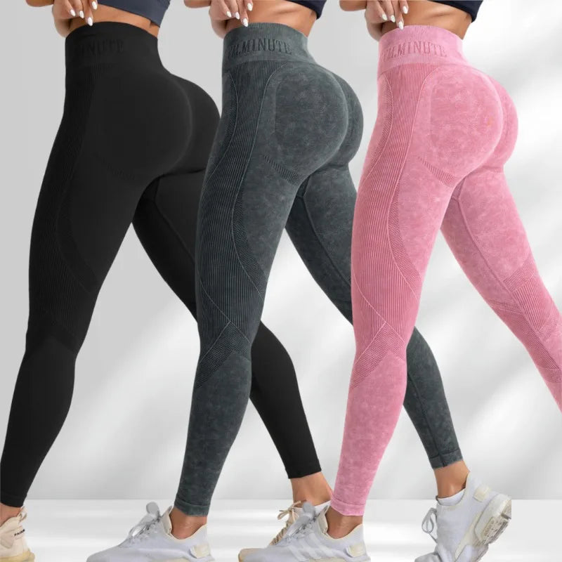 Vital™ ApexForm Seamless Sand-Washed High-Waist Yoga Leggings