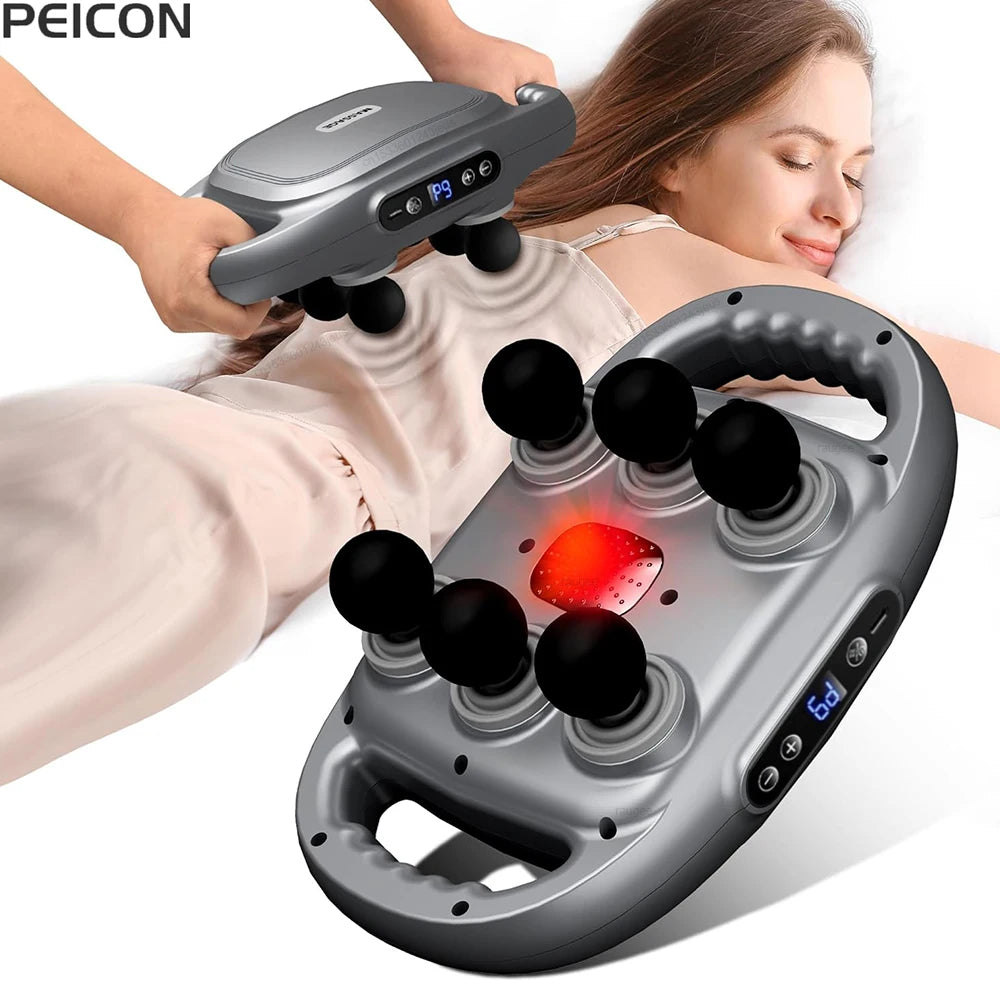 Massagepistole mit 16 Aufsätzen