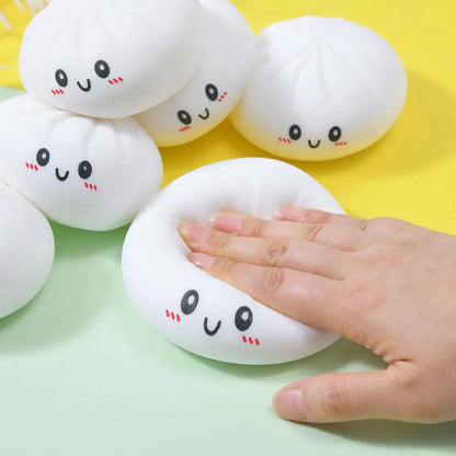 Vita Colorful Dumpling Squishy Fidget Toy with Steamer Box